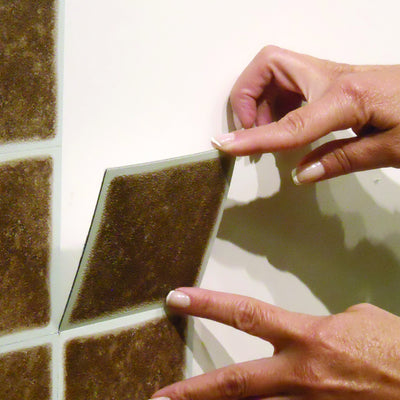 4 of 5:Carrelage mural en vinyle autocollant Nexus Terra 4x4 - 27 carreaux/3 pi2 