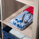 2 of 4:Home Basics Organizador de cajones de plástico de 6 x 15 x 2 con revestimiento de goma 