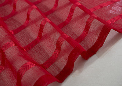 23 of 31:Gretchen Striped Rod Pocket Window Panel with Attached Valance, 54x90 Inches 