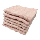1 of 4:ECO LUXE Ribbed 6-Piece Cotton Washcloth Towel, 12x12 Inches 