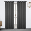 2 of 17:Brook Metallic Lurex Sheer Grommet Window Panel, 54x90 Inches 