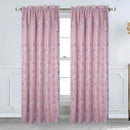 3 of 10:Cecilia Floral Embroidery Window Panel With Valance and Backing, 54x84 Inches 