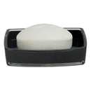 1 of 4:Home Basics Acrylic Plastic Soap Dish, Black 