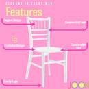 14 of 16:Lot de 2 chaises Tiffany Chiavari pour enfants JOON, 63 x 33 x 36 cm 