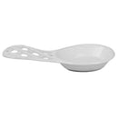 3 of 6:Home Basics Lattice Collection Cast Iron Spoon Rest, White 