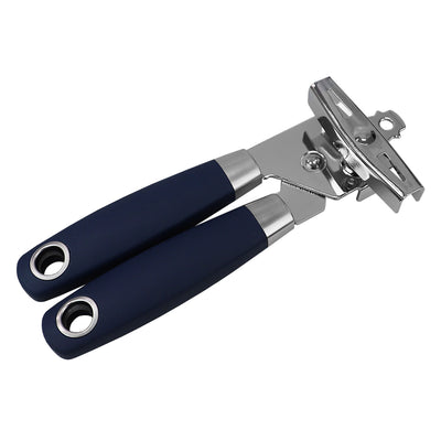 2 of 4:Home Basics Meridian Stainless Steel Can Opener, Indigo 