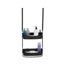 4 of 4:Carrito de ducha convertible de 2 vías Bath Bliss en negro mate 