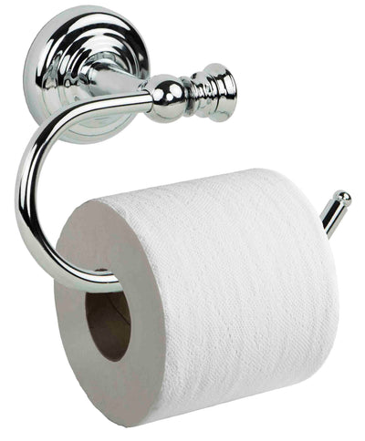 1 of 4:Home Basics Wall-Mounted Toilet Paper Holder 