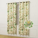 4 of 8:Melania Floral Room Darkening Window Panel, 54x84 Inches 