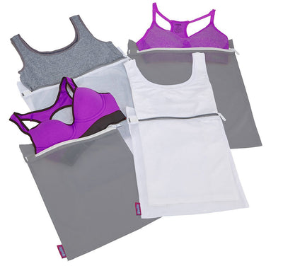 11 of 15:Woolite 4 Pack Active wear Wash Bag Set 