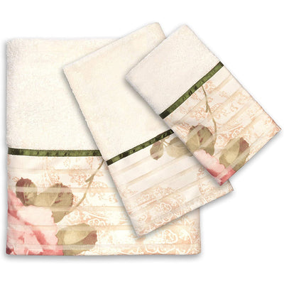 1 of 8:Juego completo de decoración para baño Madeline, rosa-beige, todos se venden por separado 