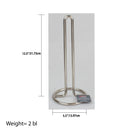 7 of 7:Porte-essuie-tout Home Basics, collection Simplicity, nickel satiné 