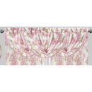 2 of 17:Yeldez Floral Foil Sheer Rod Pocket Window Panel and Valance Treatment, All Sold Separately 