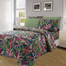 3 of 4:Essentials Bright 4 & 6 Piece Printed Wrinkle-Free Sheet Set, Tropical 