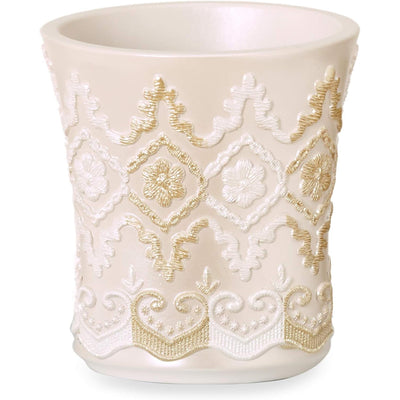 4 of 13:Popular Bath Arabella - Juego completo de decoración para baño, color beige, se vende por separado 