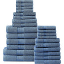 21 of 40:Ensemble de serviettes 24 pièces 100 % coton Casa Platino 