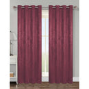 10 of 11:Panel de ventana con ojales para oscurecer la habitación Mabel Damask, 54 x 84 pulgadas 
