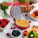 15 of 18:PREMIUS Ceramic Non-Stick Mini Snack Waffle Maker, 4 Inch Mold 