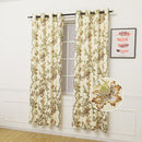 2 of 8:Melania Floral Room Darkening Window Panel, 54x84 Inches 