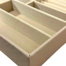 2 of 2:PREMIUS 12 Section Jewlery Tray, Gray, 14x10x2 Inches 