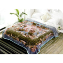 15 of 15:Couverture en microvison HIYOKO Floral Dream, Queen 