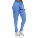 45 of 66:Ellen Tracy 4-Way Stretch Women's Skinny Medical Scrub Pants 