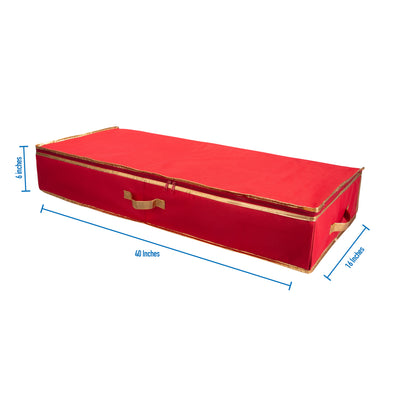 2 of 4:Simplify Holiday Gift Wrap Storage Tote 