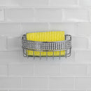 4 of 5:Porte-éponge Home Basics, chromé 