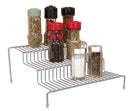 1 of 3:Kitchen Details 3 Tier Spice Rack Shelf Organizer in Grey 