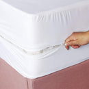 17 of 25:Housse de protection imperméable hypoallergénique de qualité supérieure Premius, 40 cm de profondeur 