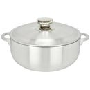 1 of 6:Chef Pro Commercial Grade Aluminum Caldero Stock Pot, Silver, 5.1 Quarts 