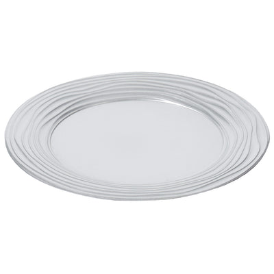 1 of 3:Plato cargador Sophia Grace, plata real, 12 pulgadas 