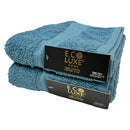1 of 5:ECO LUXE Paquete de 2 toallas de mano de algodón Lofty, 18 x 28 pulgadas 
