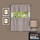 2 of 2:Sydney 58x24 Window Curtain Tier Pair - Linen 