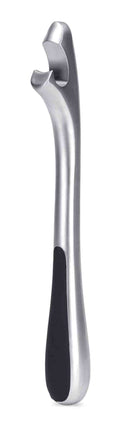 2 of 4:Home Basics Nova Collection Zinc Bottle Opener, Silver 