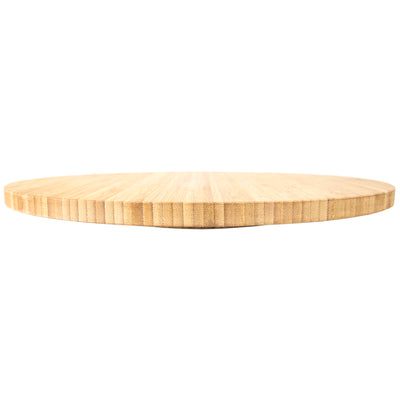4 of 7:Home Basics 13.5 Bambú Lazy Susan, Natural 