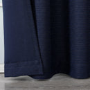 15 of 24:Yola Blackout Textured Jacquard Grommet Window Panel, 52x84 Inches 