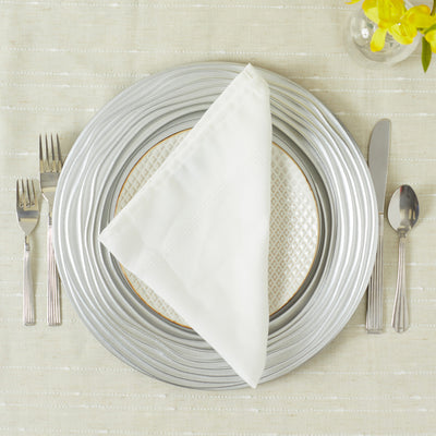 3 of 3:Plato cargador Sophia Grace, plata real, 12 pulgadas 