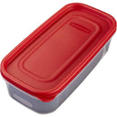 5 of 7:Almacenamiento de alimentos secos Rubbermaid, base transparente para 5 tazas 