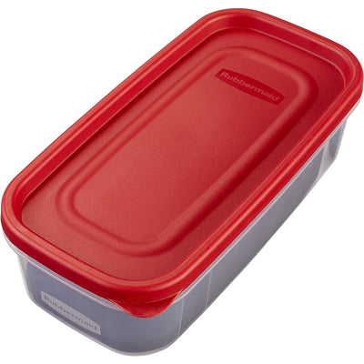 5 of 7:Almacenamiento de alimentos secos Rubbermaid, base transparente para 5 tazas 