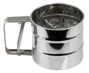 1 of 2:Home Basics Tamiz de harina de acero inoxidable 