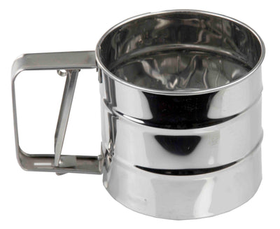 1 of 2:Home Basics Tamiz de harina de acero inoxidable 
