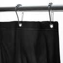 3 of 4:Bath Bliss Heavy Weight Shower Liner in Black 