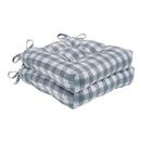 4 of 6:Buffalo Check Tufted - Juego de 2 cojines para silla, 16.0 x 15.0 x 3.0 in 