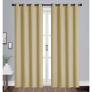 3 of 9:Jones Embossed Geo Room Darkening Grommet Window Panel, 54x84 Inches 