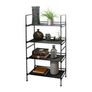 2 of 4:Estante independiente de 4 niveles Neu Home en color espresso 