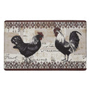 4 of 5:Achim Rooster Decorative Anti-Fatigue Mat, Brown, 18x30 Inches 