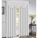 7 of 19:Margie Jacquard Rod Pocket Window Panel and Valance Treatment, All Sold Separately 