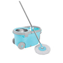 1 of 1:PREMIUS 360 Rotation Spin Mop with Bucket and Pump, Blue 