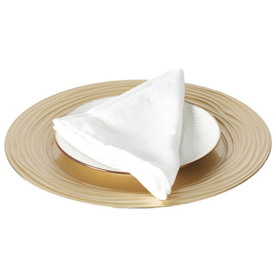 2 of 3:Sophia Grace Charger Plate, Regal Gold, 12-Inches 